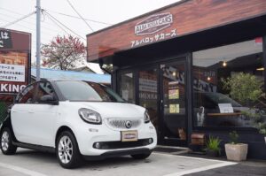 本日スマートを納車させていただきました。おしゃれな車ですよね（＾＾♪