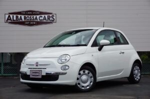 ＦＩＡＴ５００です。人気のボサノバホワイト！
